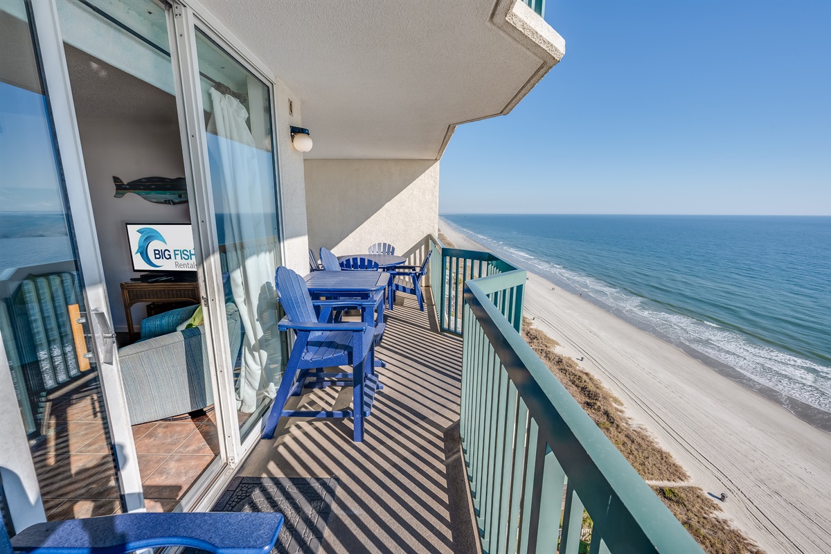 Amazing View from the Balcony!