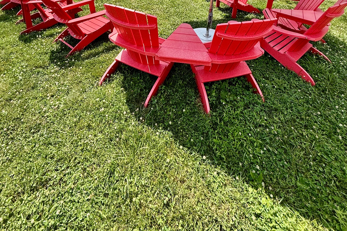 Lots of seating available for you!
