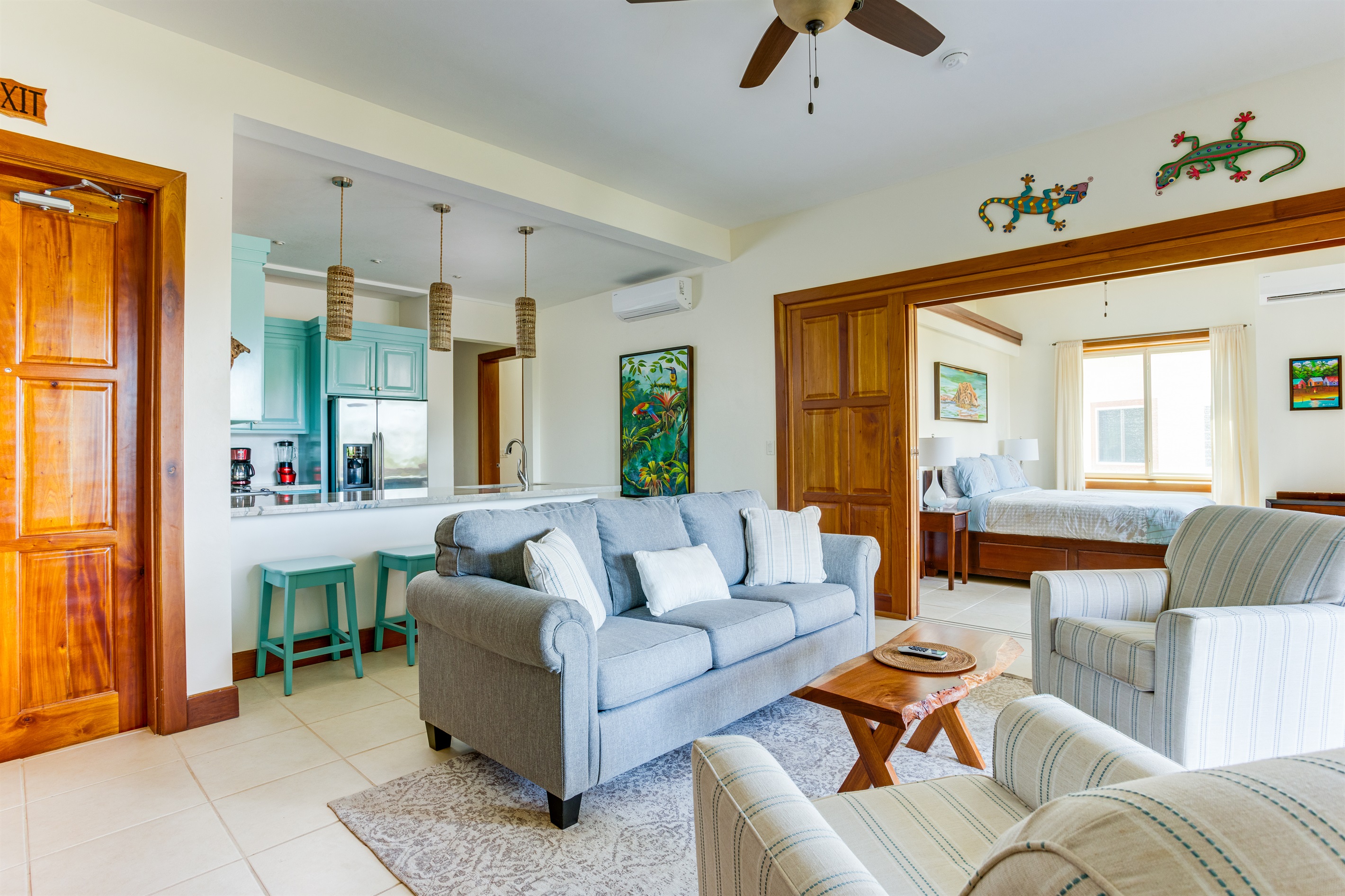 Living Room & Kitchen