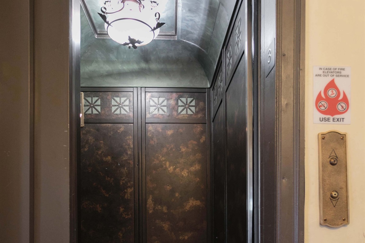 Building has TONS of character