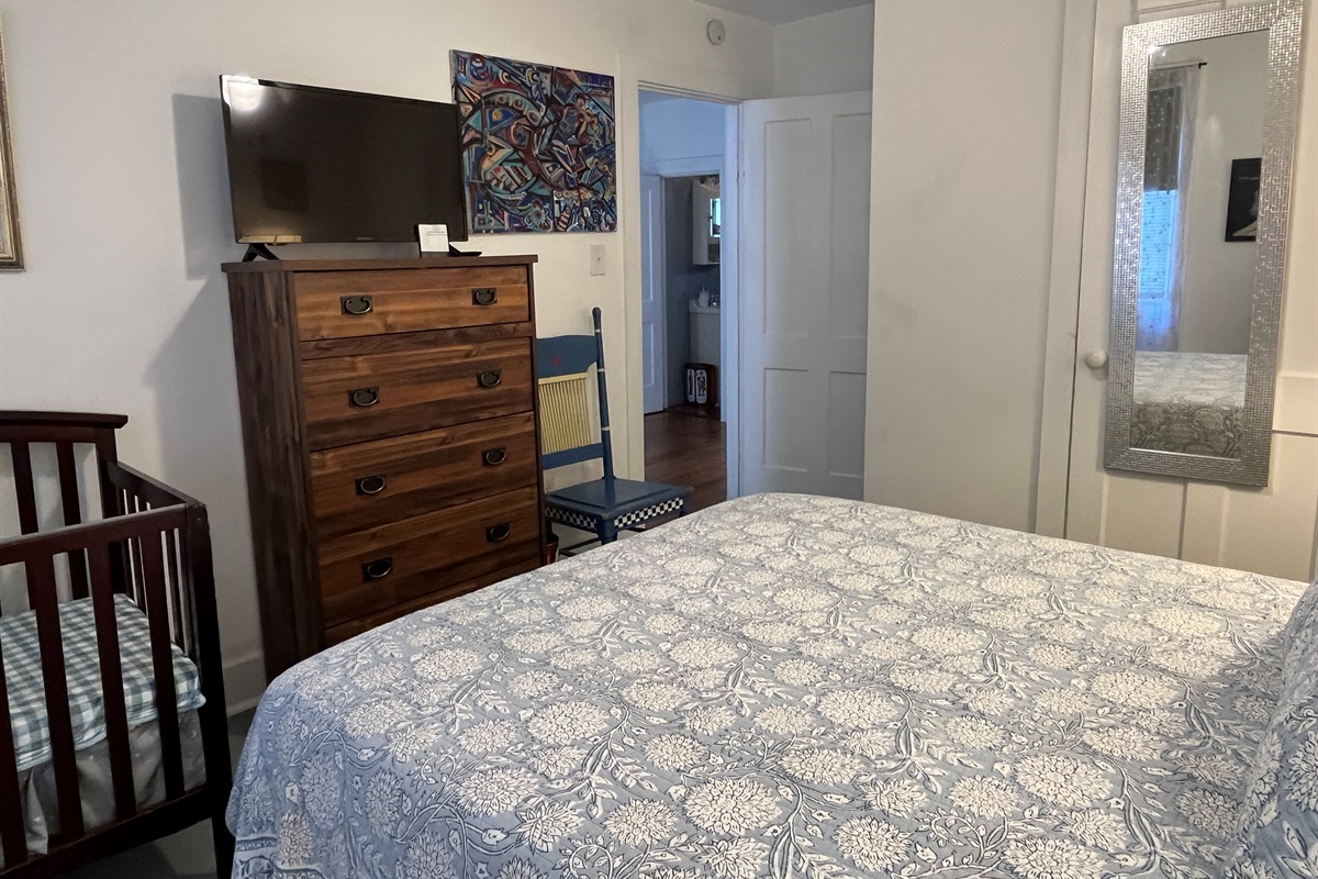 2nd floor Queen #2 with crib