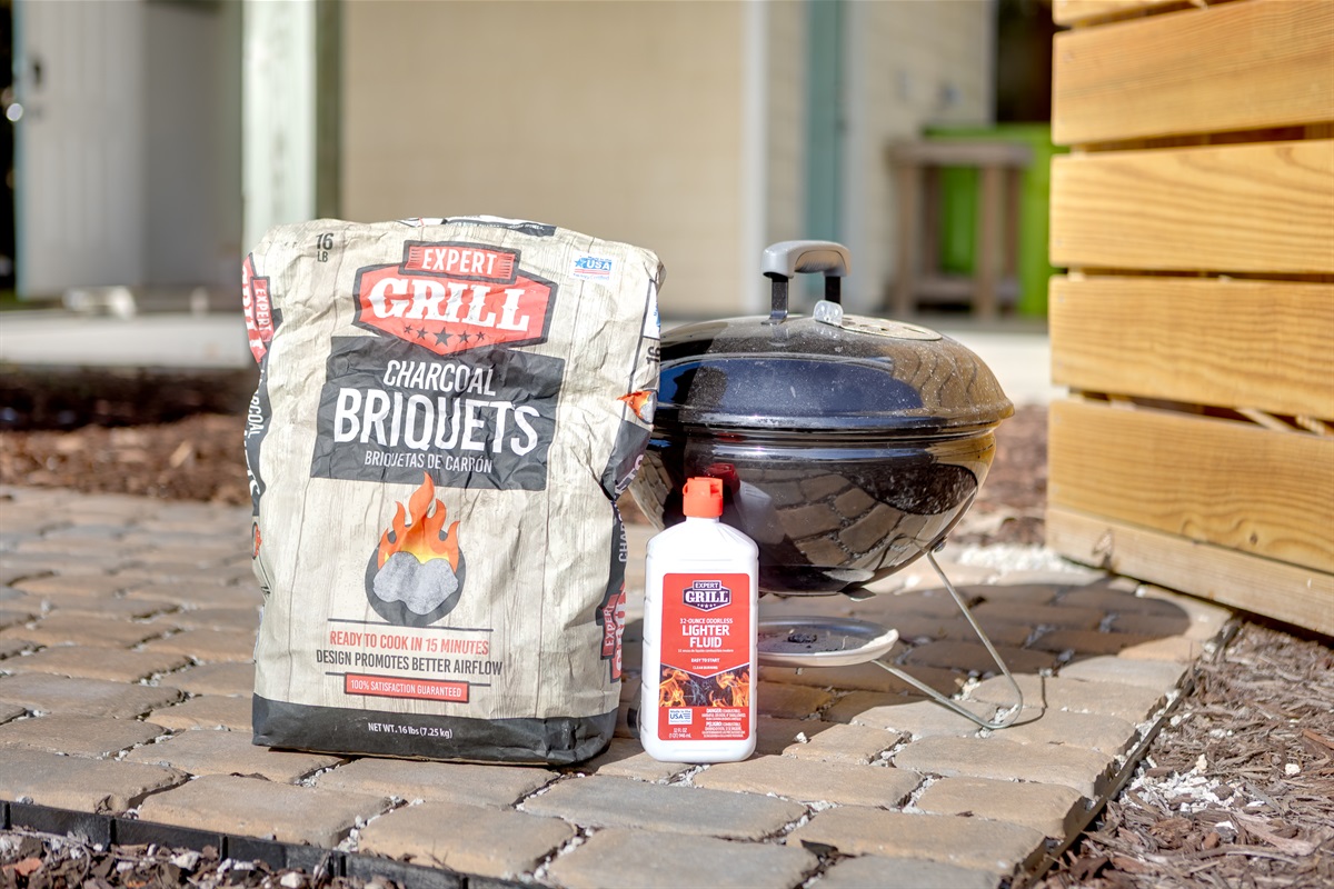 On-site charcoal grill setup&mdash;fire up an easy cookout and enjoy outdoor meals just steps from your stay