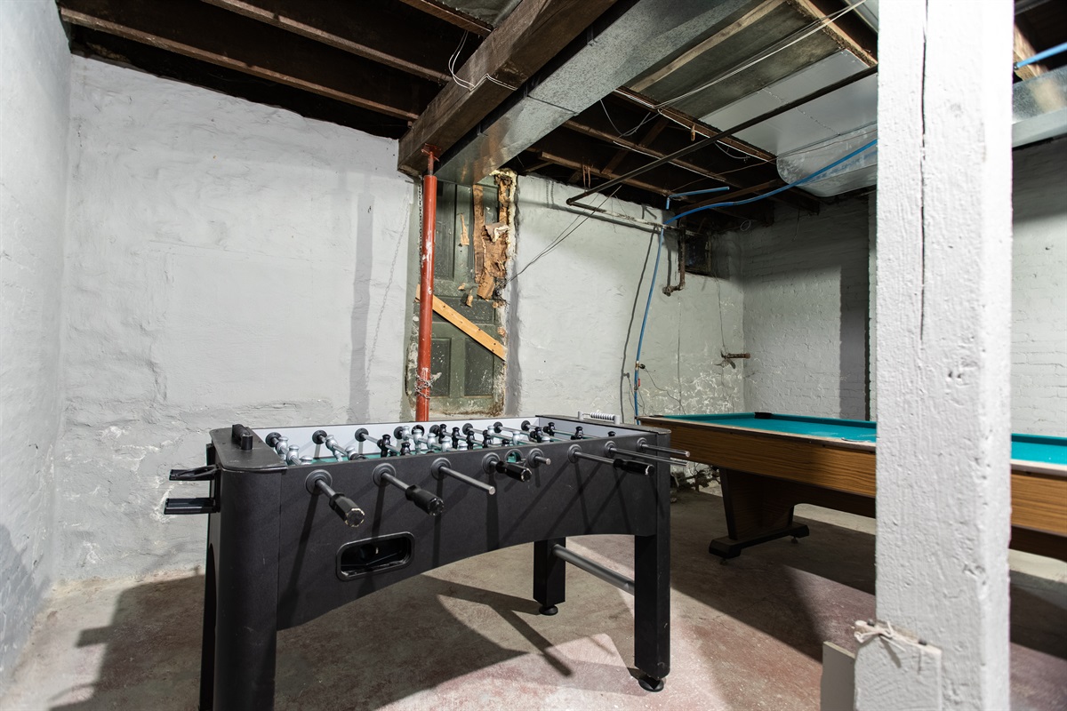 Foosball Table for extra entertainment