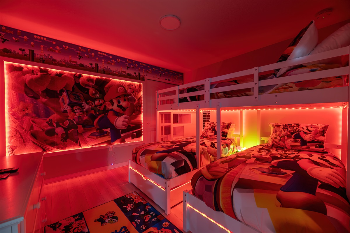 Super Mario Bunk - Full over 2 twins