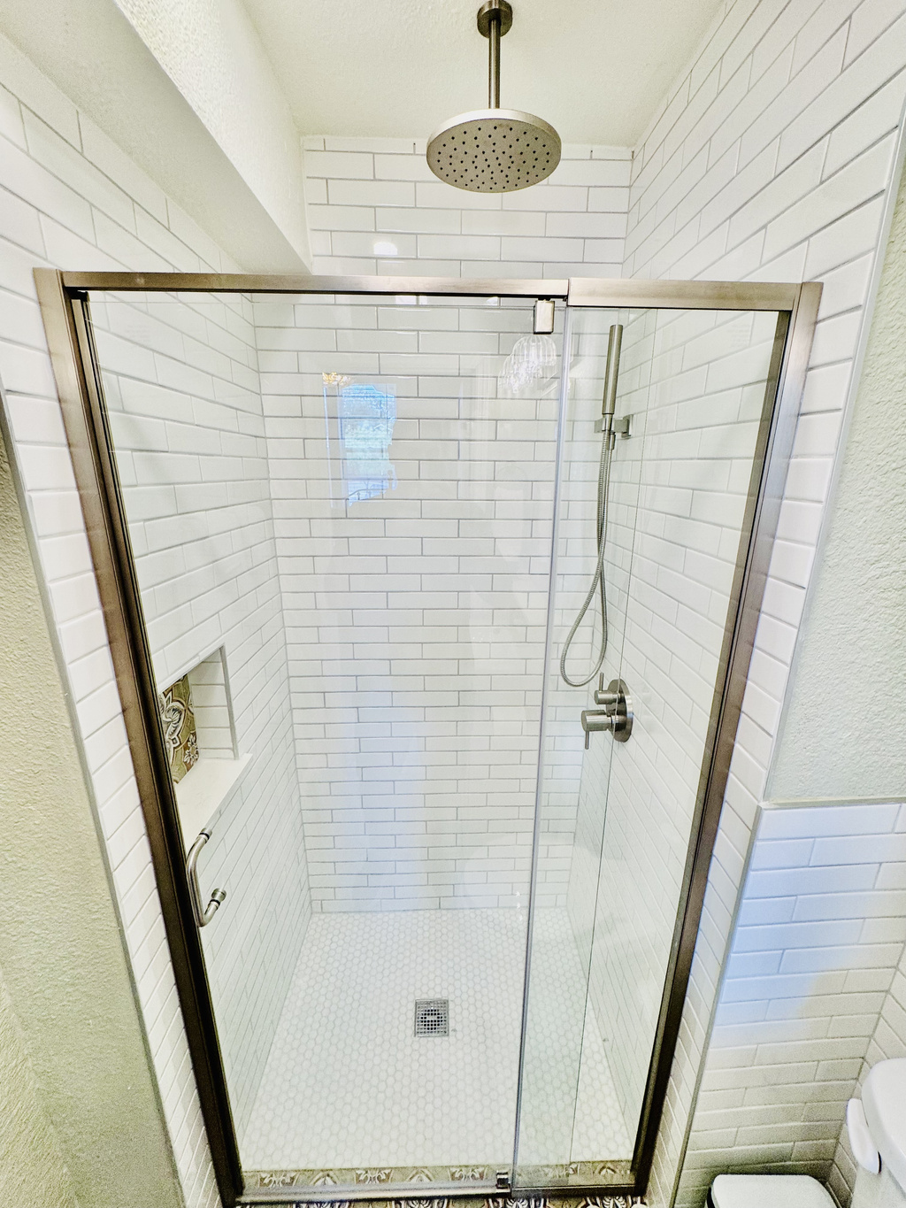 From the artful designer tile to the sparkling walk-in shower, every detail is crafted for your comfort.