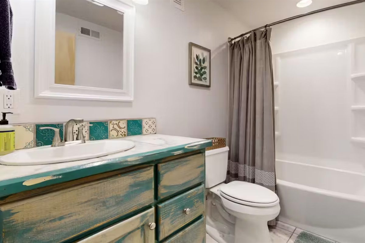 Second Bathroom - Downstairs