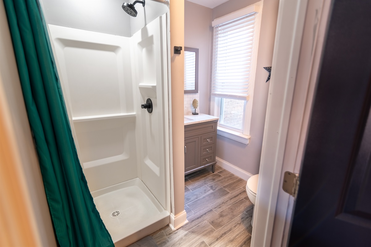 Ensuite private bathroom.