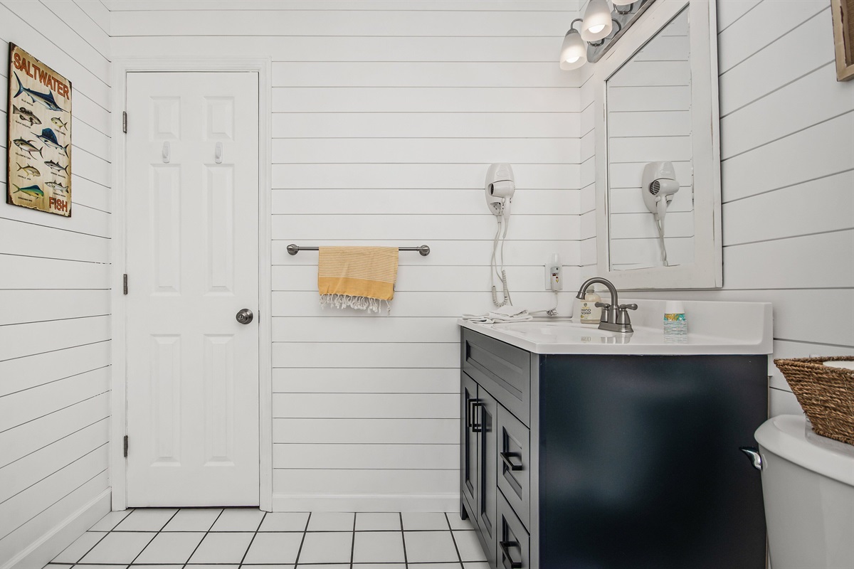 Bathroom 2 is Accessible from Hallway & Bedroom 2