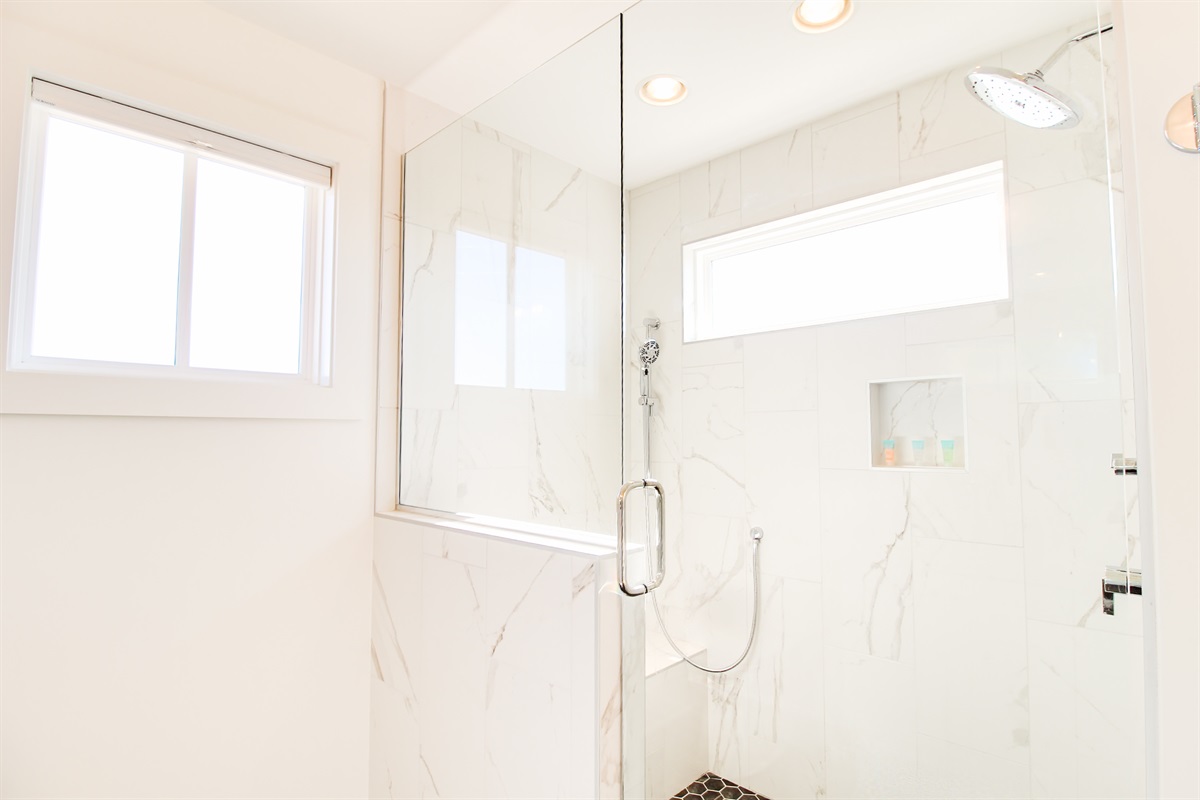 Bathroom 1 - Walk In Tile Shower