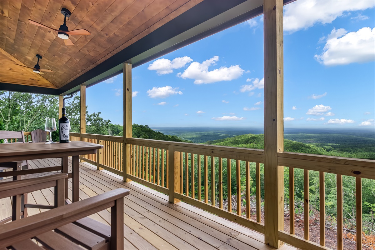 Views from wrap around porch