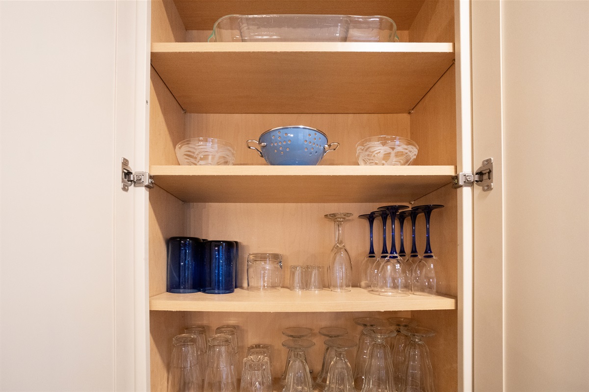 Everything you need, neatly organized and ready to use.