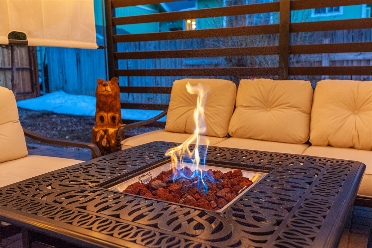 Our awesome fire table