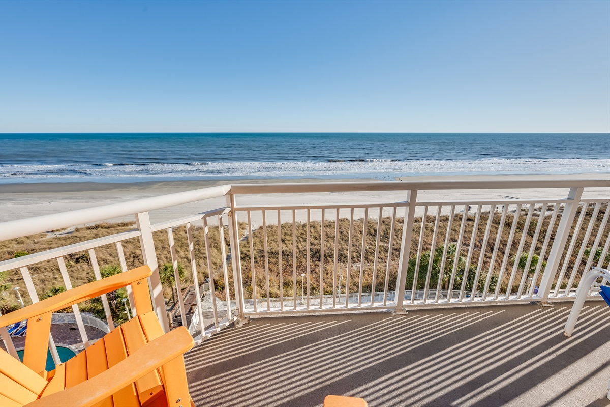 Amazing View from the Balcony!