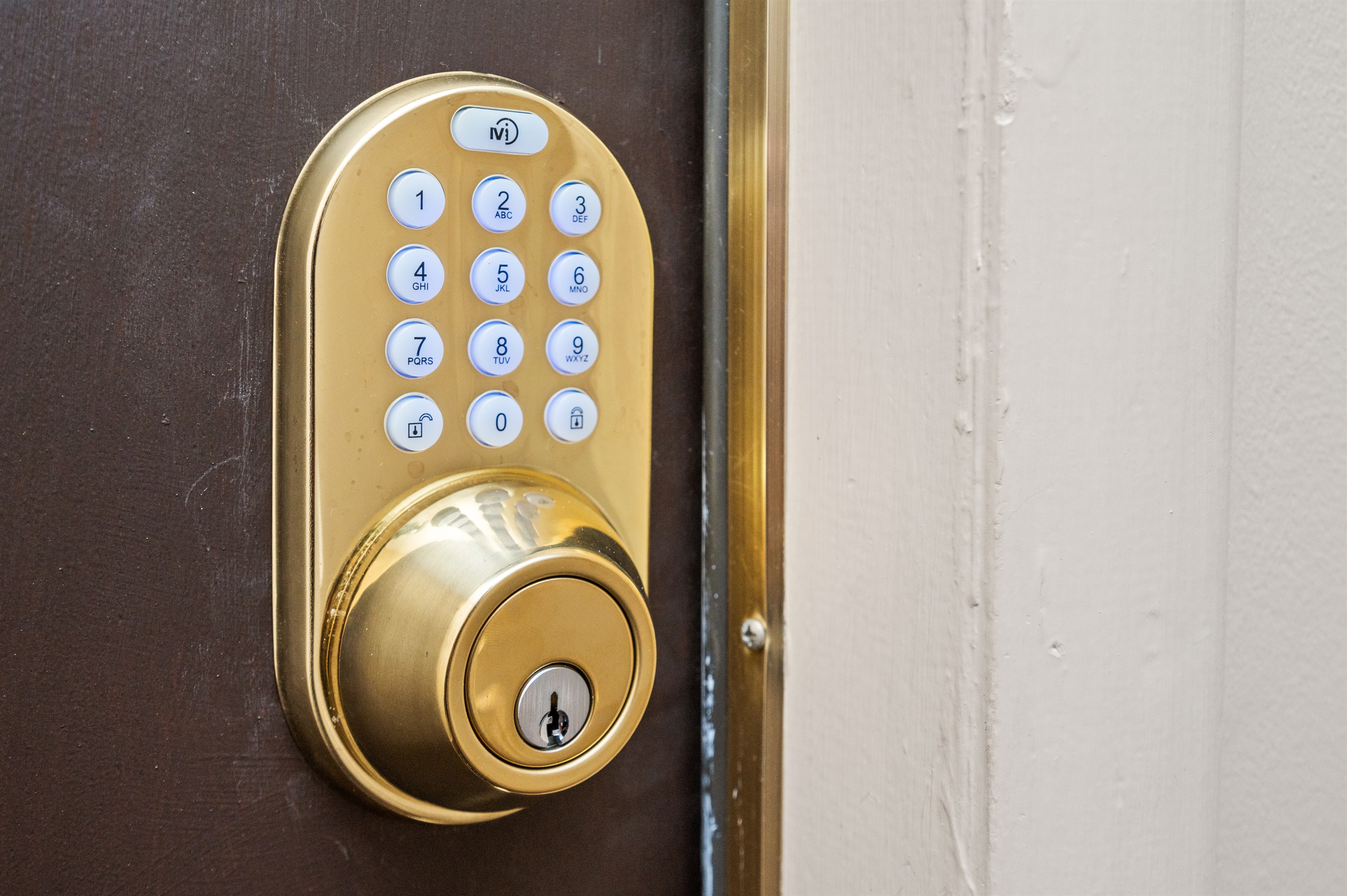 A smart lock makes secure entry and exiting a breeze