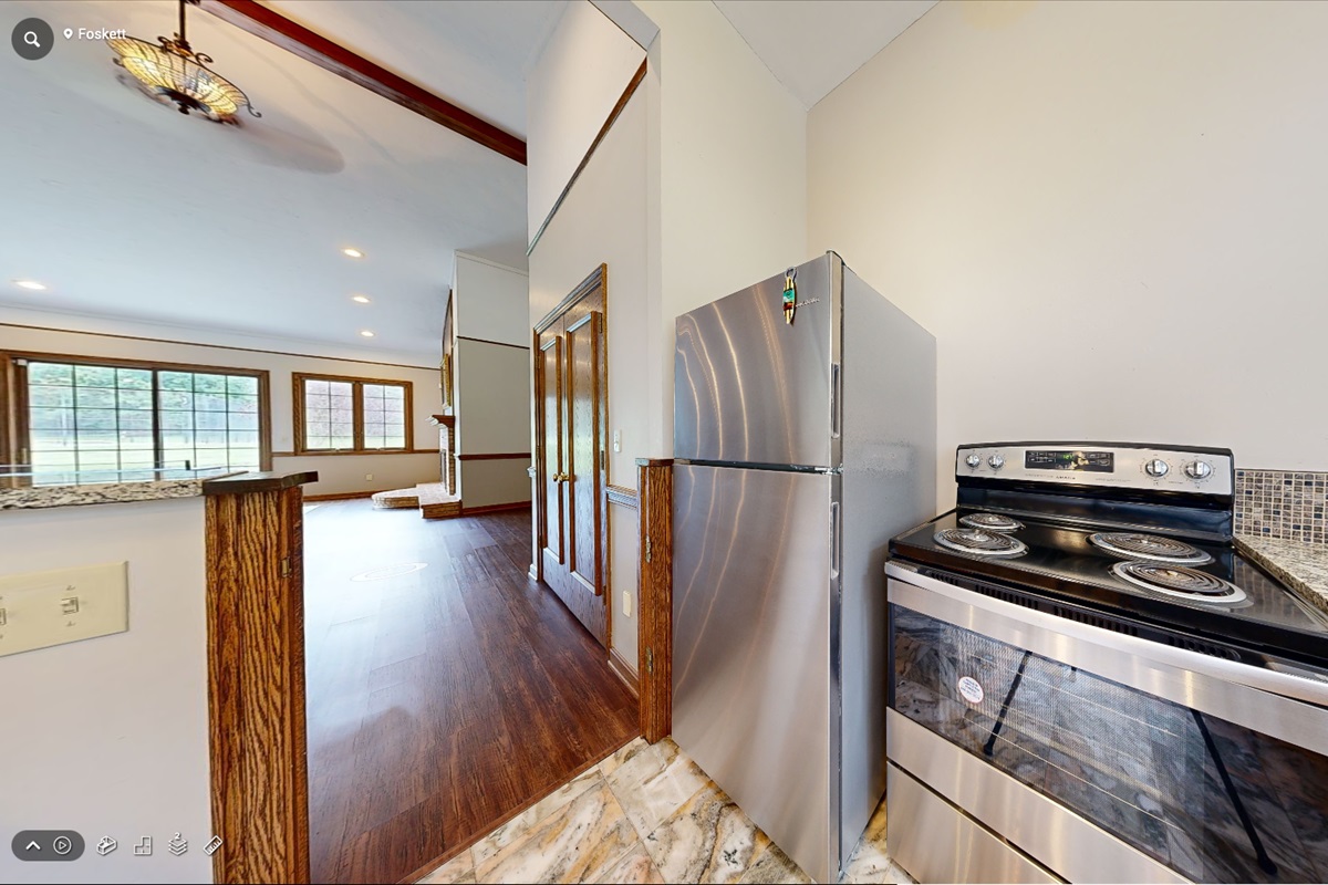 Kitchenette by the reception room