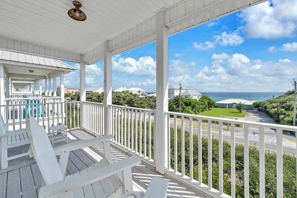 Check out the views from this balcony!