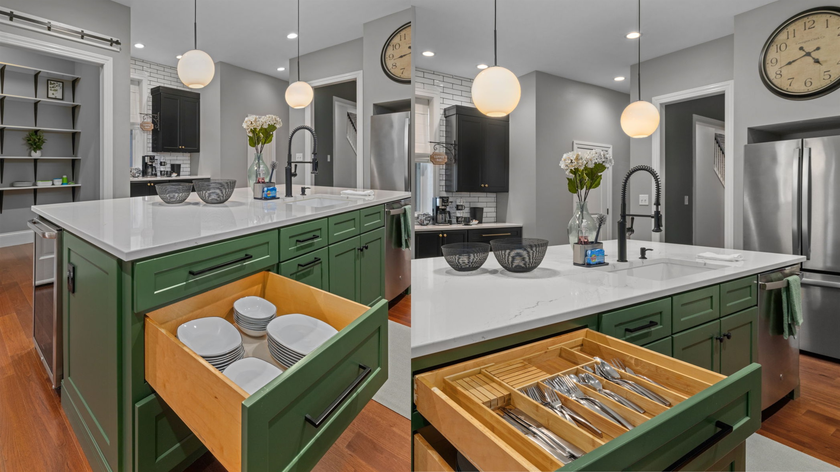 Place settings are available for 8 people.