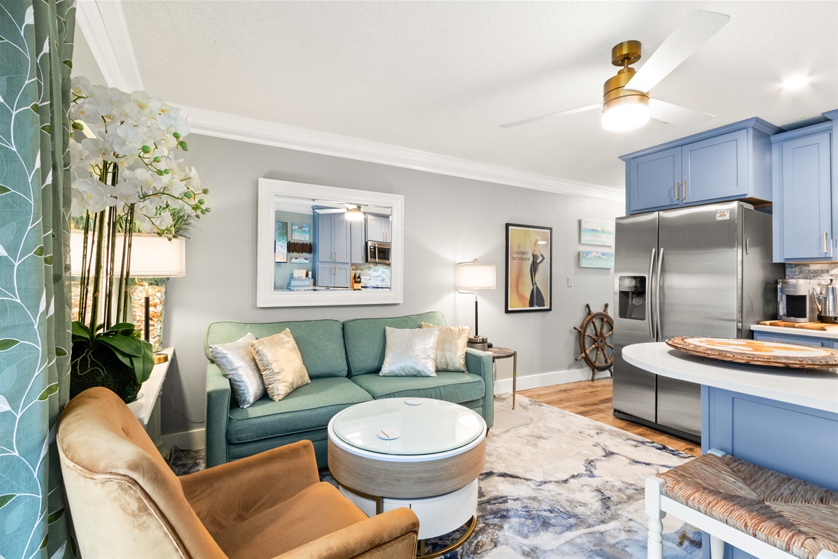 Gorgeous, boutique-inspired furniture and finishes