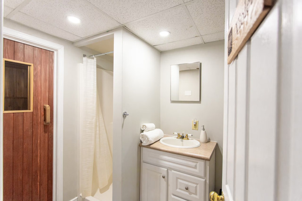 Lower Bathroom