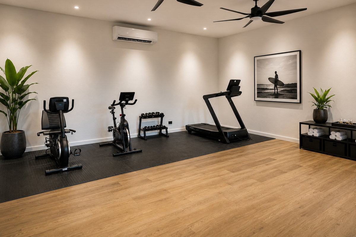 Gym and Yoga room 