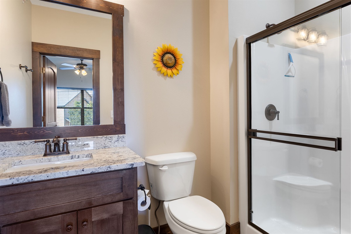 ensuite bath!