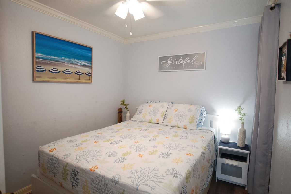 it is rest  you will find in the cozy bedroom