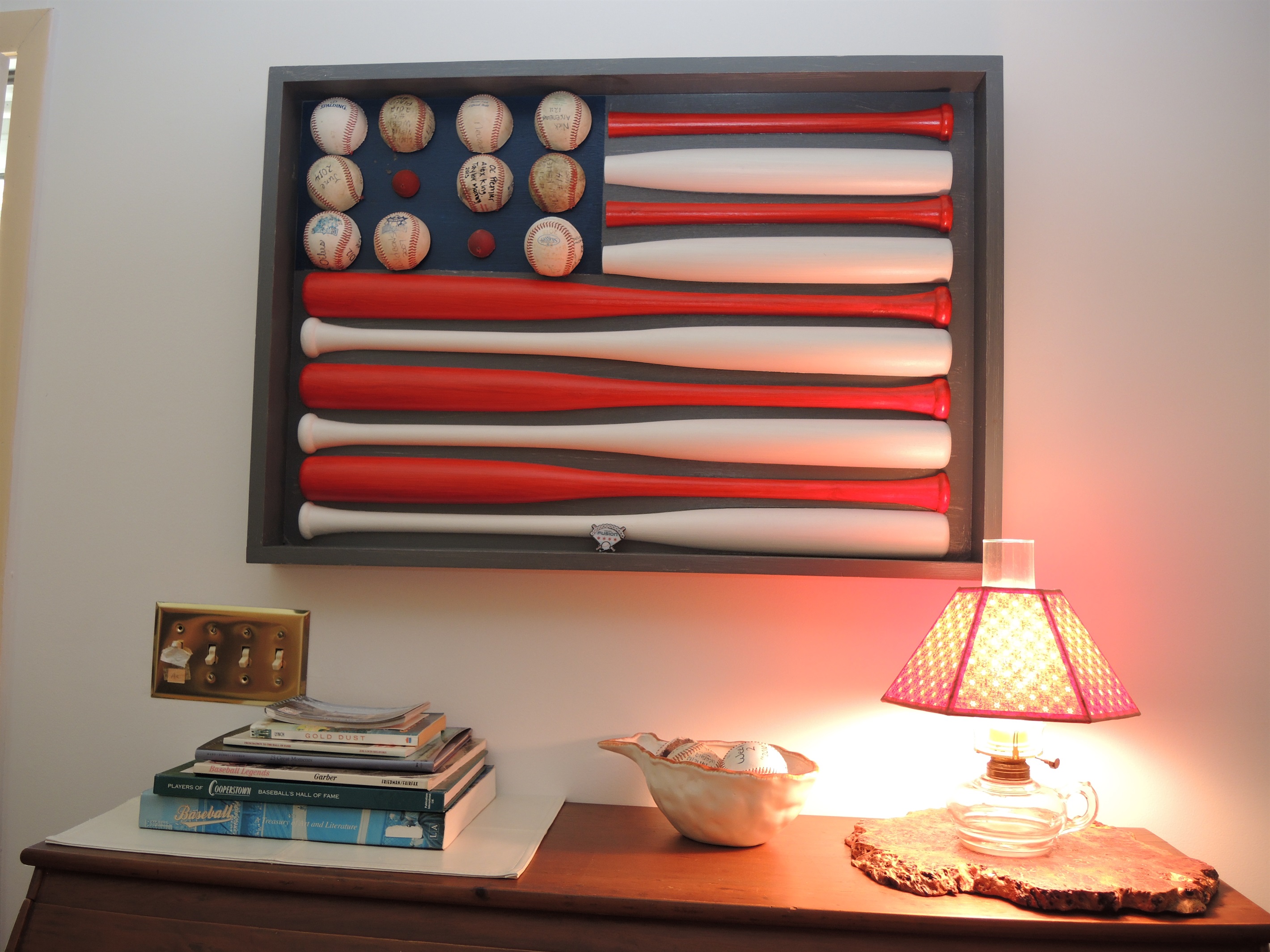 Original wall art created by your host.