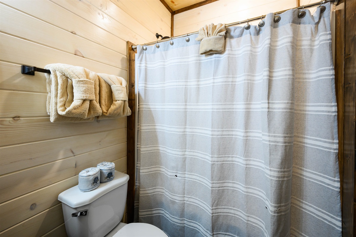 Main level ensuite bath