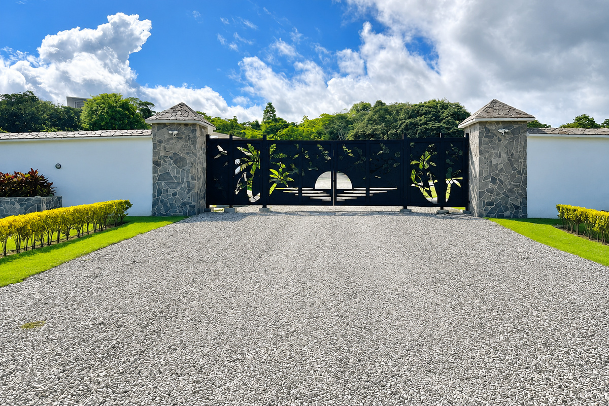 Secure gated entrance