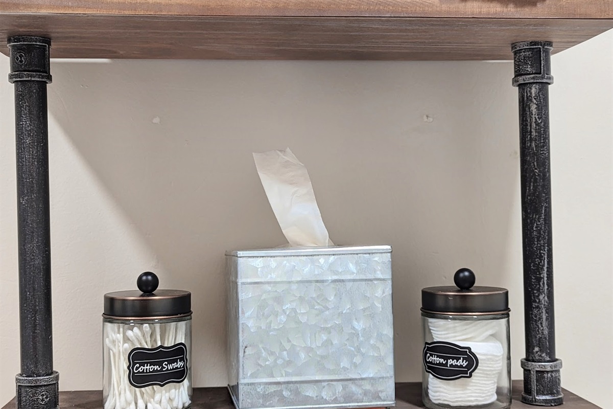 We will have some basic toiletries stocked for your use