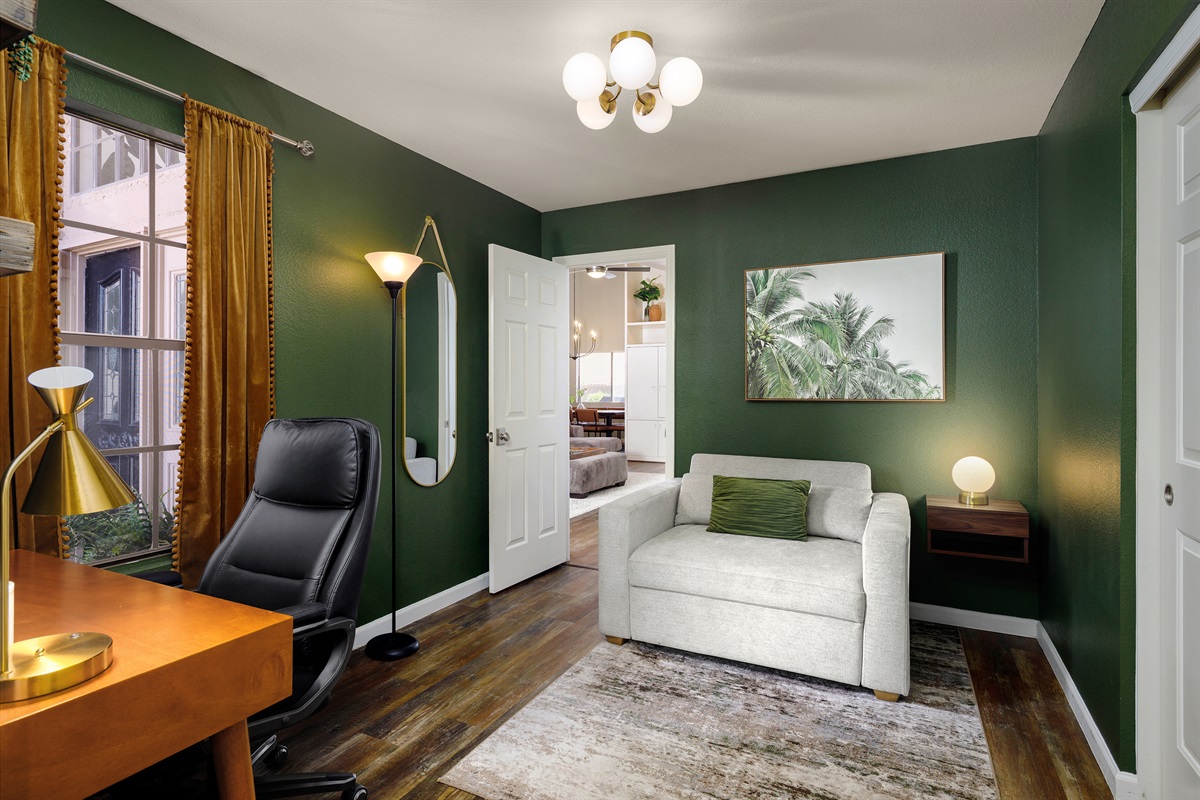 Office: Between 1st Primary Bedroom and Family Room