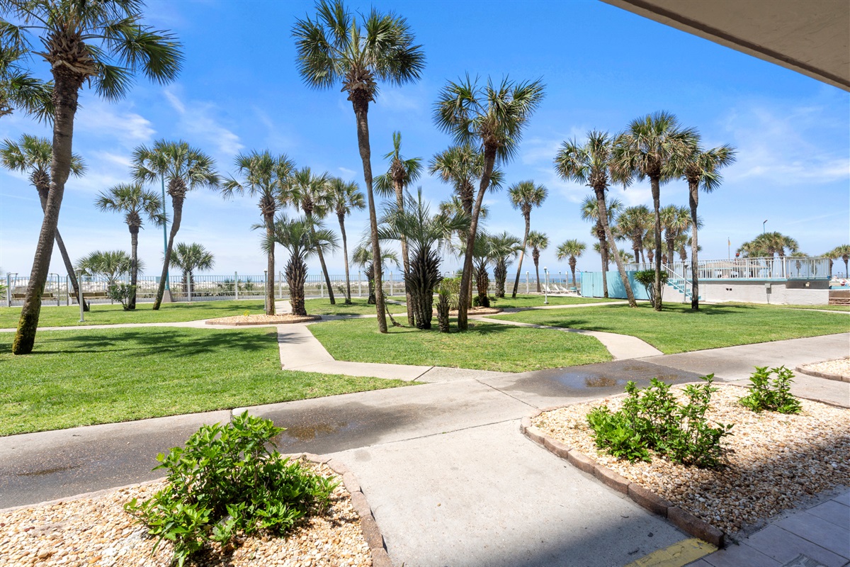 Ground Floor Patio View
