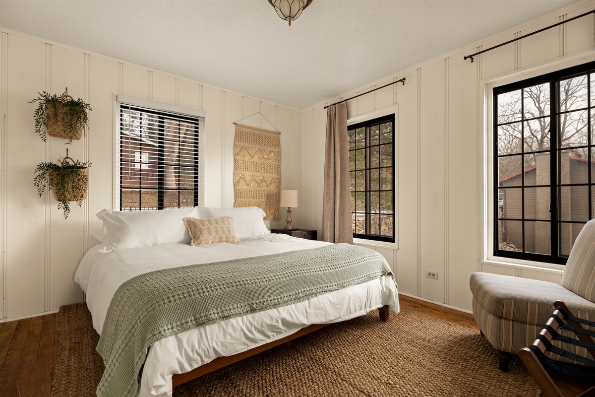 A king size cozy retreat designed for comfort and calm