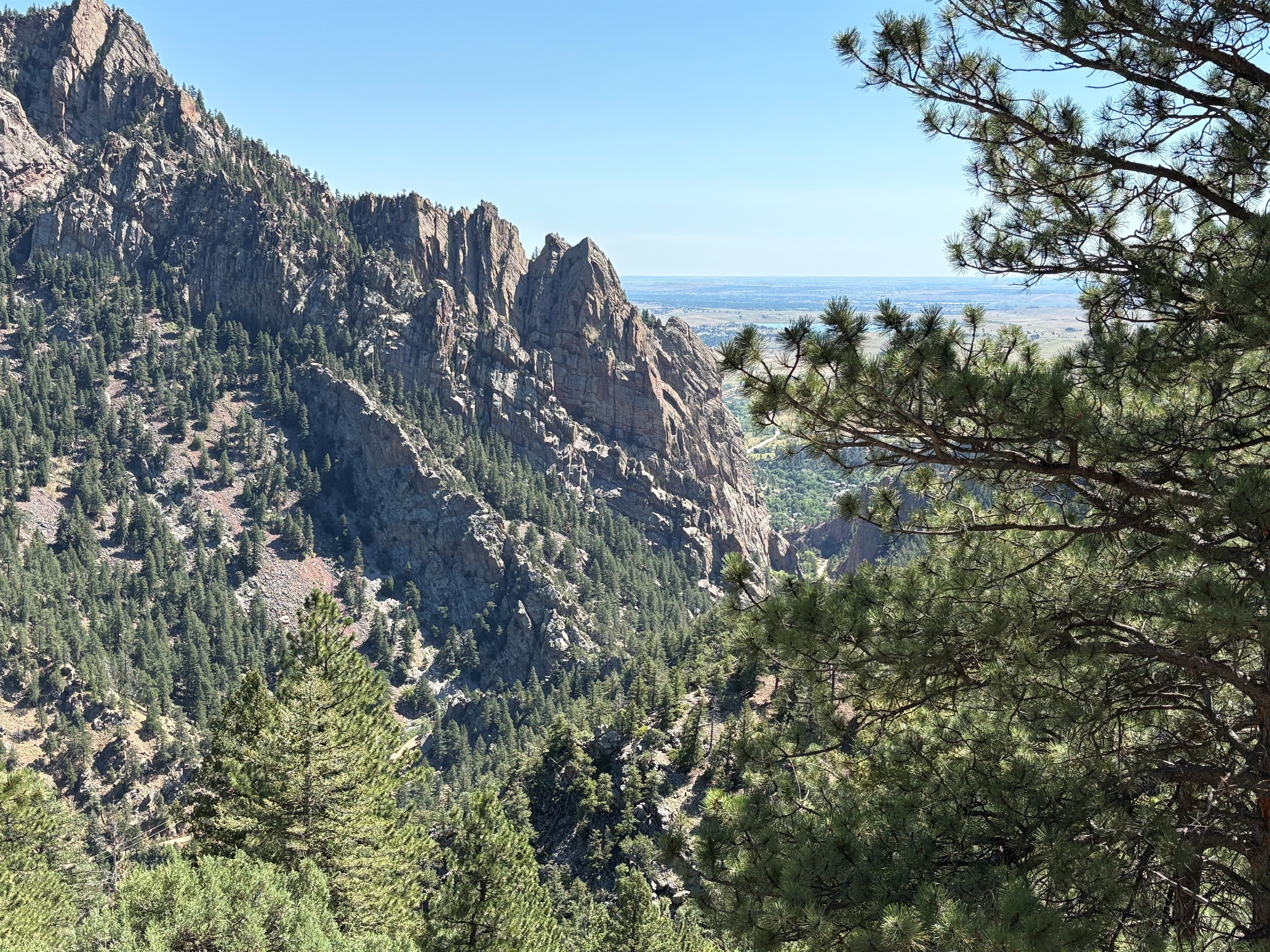 Eldorado Canyon (14 miles, 20 minutes)