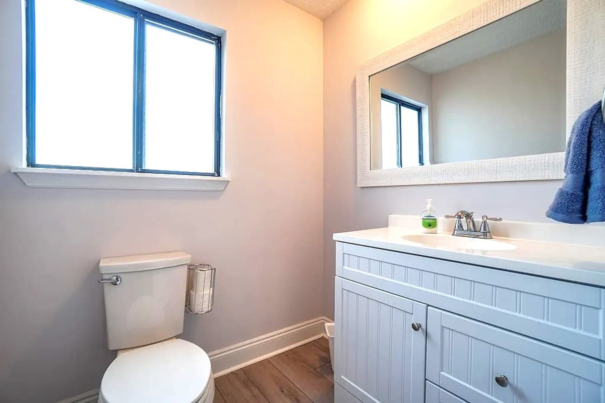 Half bath!