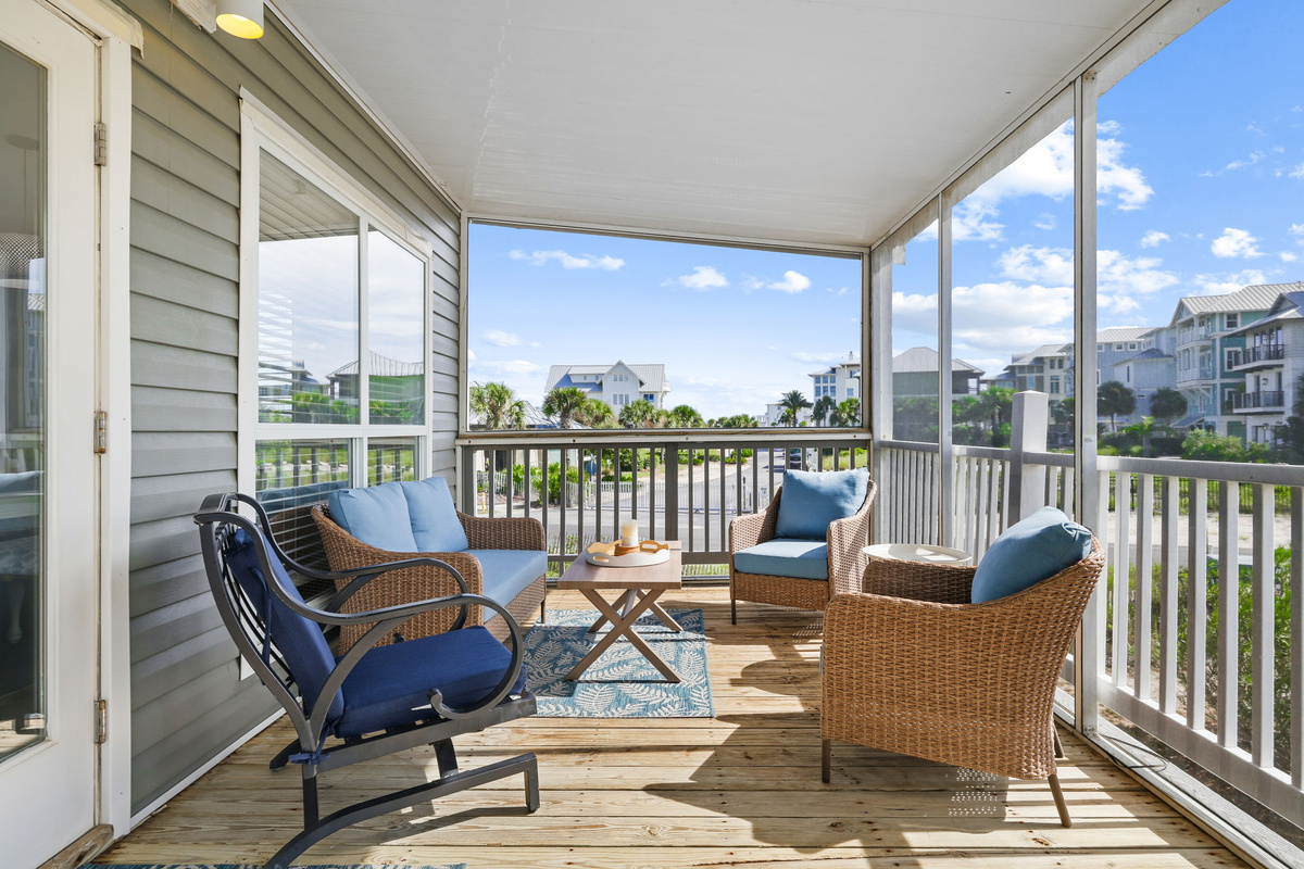 Main Deck off Living Room and Kitchen