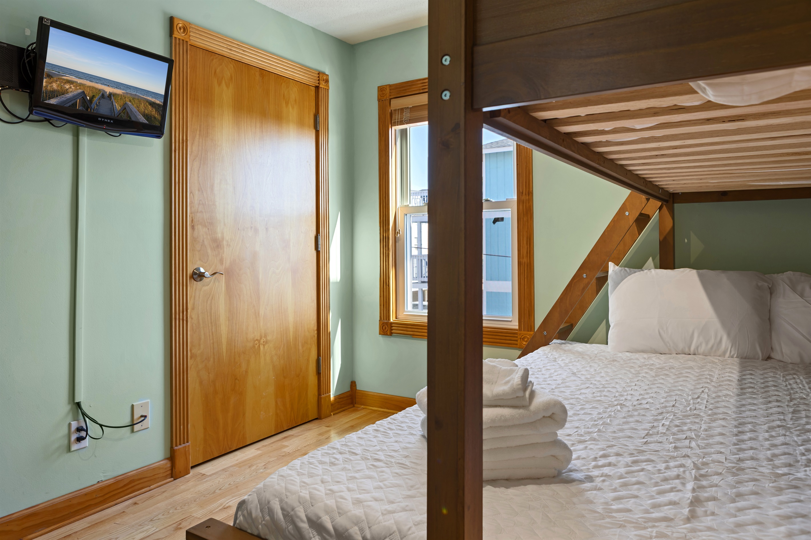 Bed linens provided