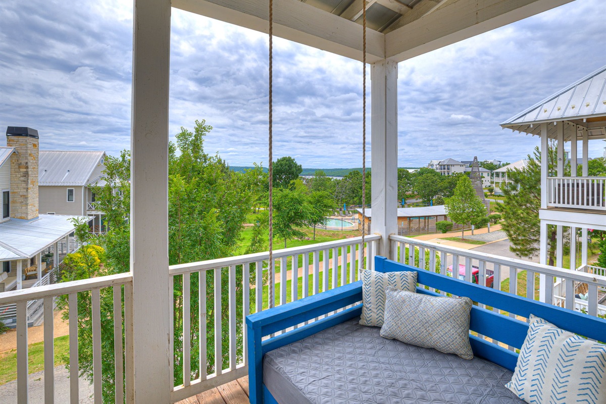 Second Story Porch off of Guest Bedroom 1 &  2