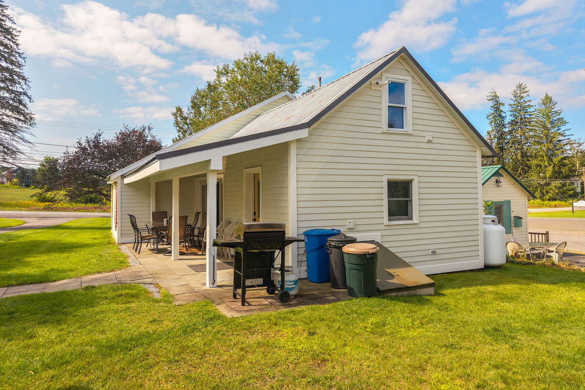 Fire up the grill and enjoy a relaxed meal outside.