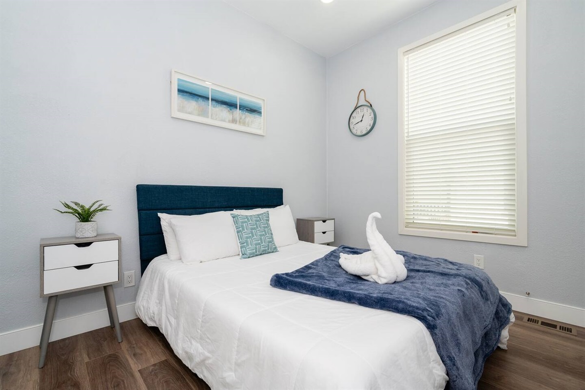 Queen bed
