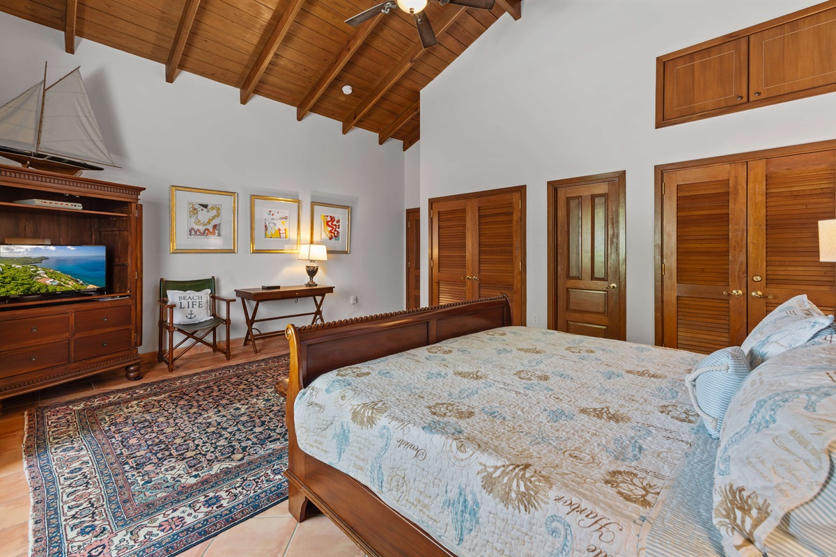 Comes with its own TV.