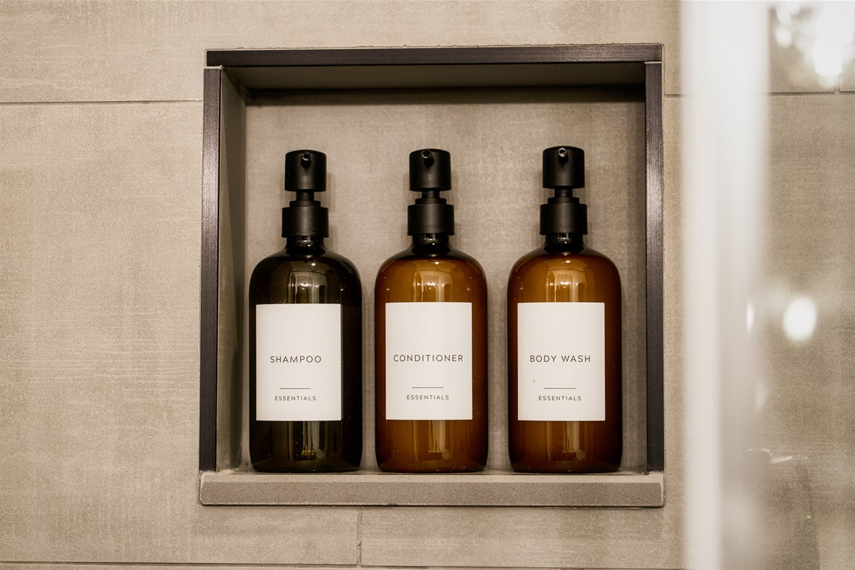 Elevate your self-care routine with these complimentary bath essentials - because every moment of pampering deserves a touch of natural bliss!