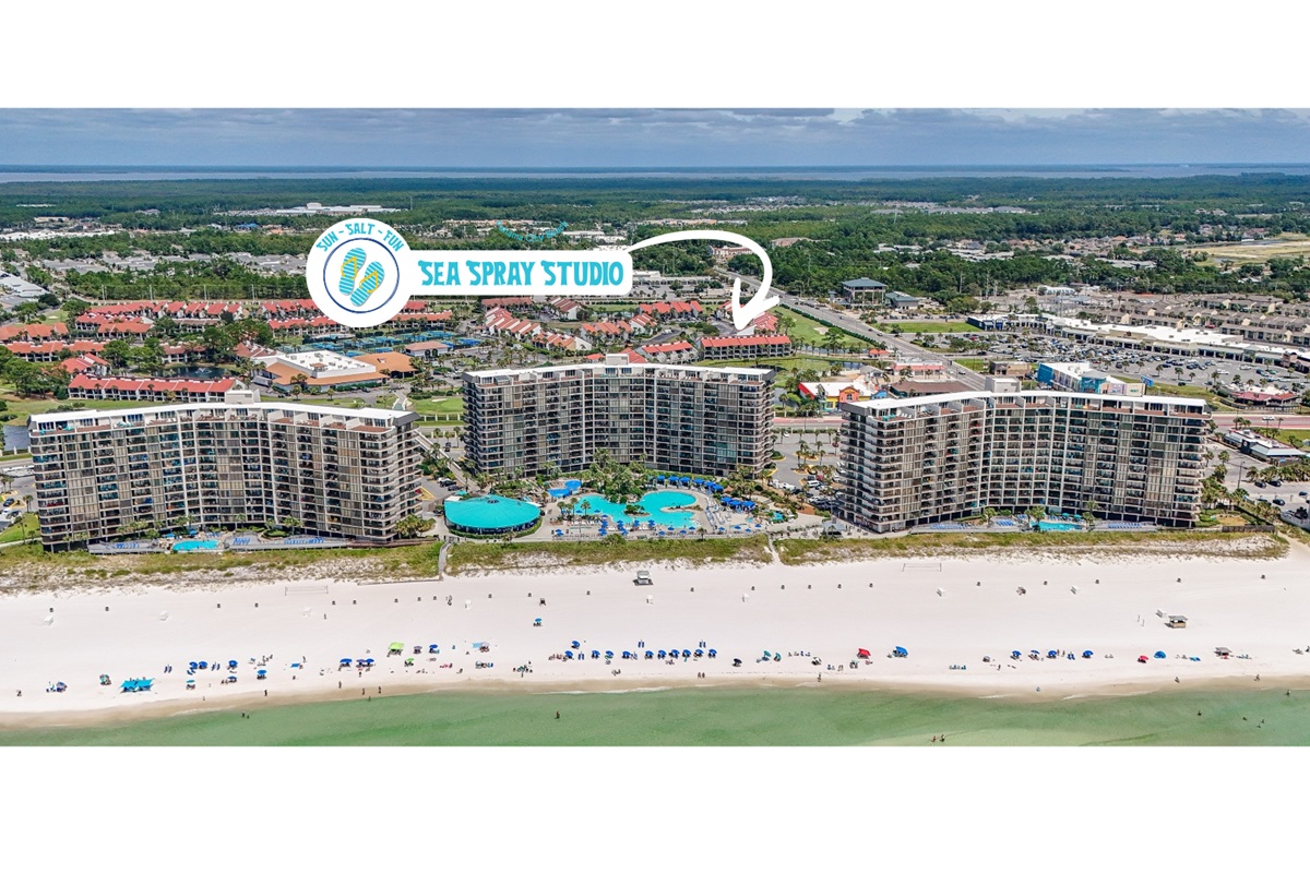 Salty Soul Condo location at Edgewater