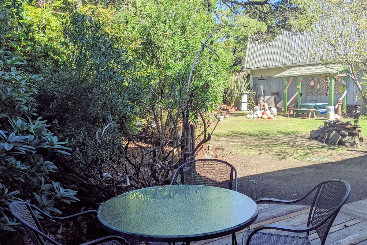 outside table off dining room