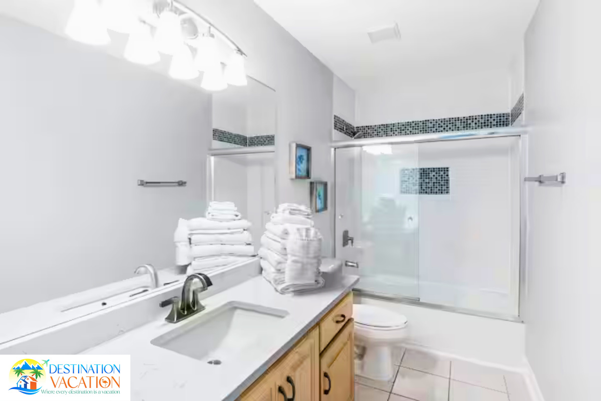 Bright bathroom spaces make mornings feel effortless.