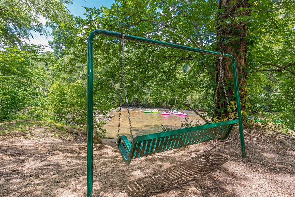 Multiple Swings by the River