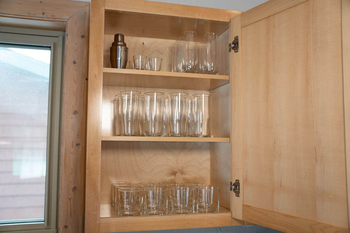 Cups, wine glasses and shot glasses for every type of drink.