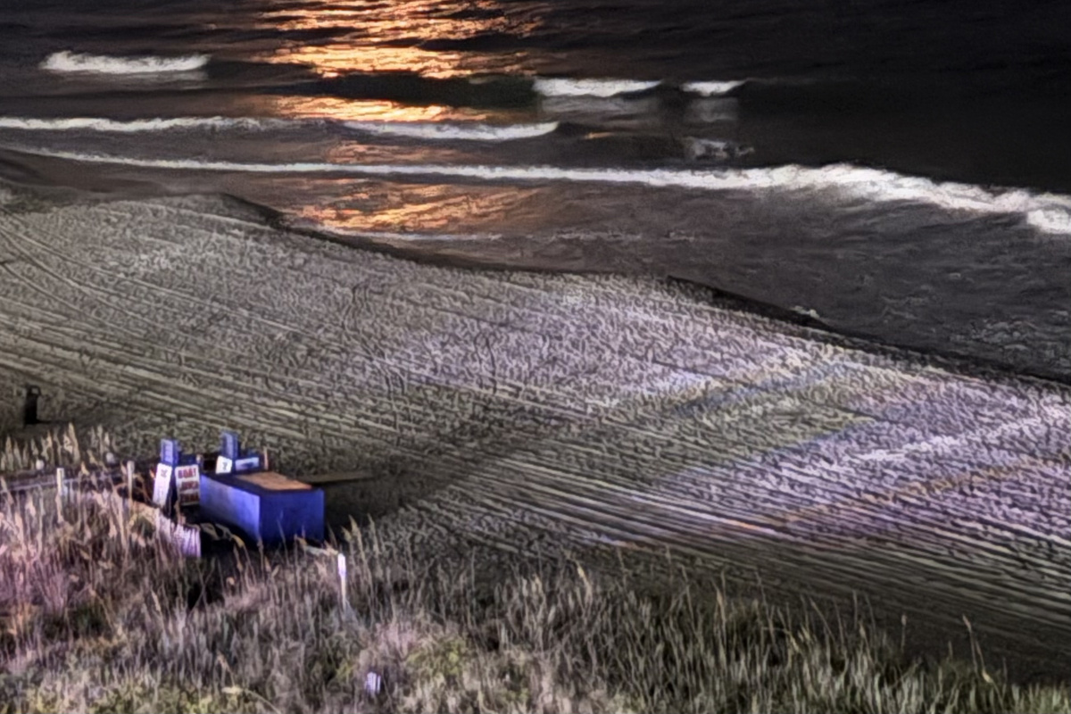 Plan to take nightly walks under the moonlight.