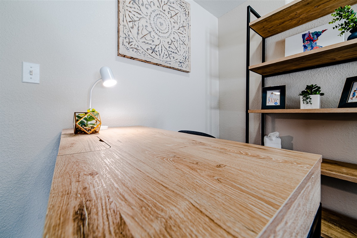 Office desk and chair!