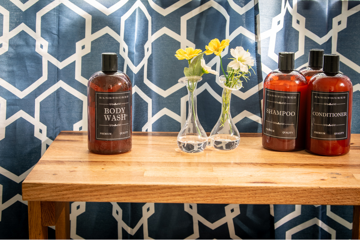 Thoughtful touches help every stay feel a little more comfortable. We've stocked the bathroom with essentials so you can spend less time packing and more time enjoying your trip.